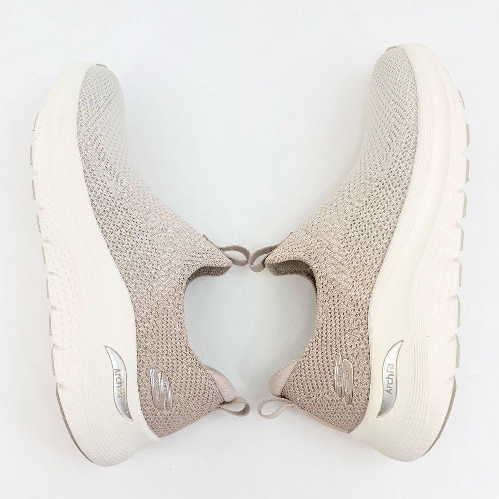 Skechers ArchFit 2.0 Air Cooled Breathable Knit Mesh Slip On Activewear Sneakers - Picture 9 of 16
